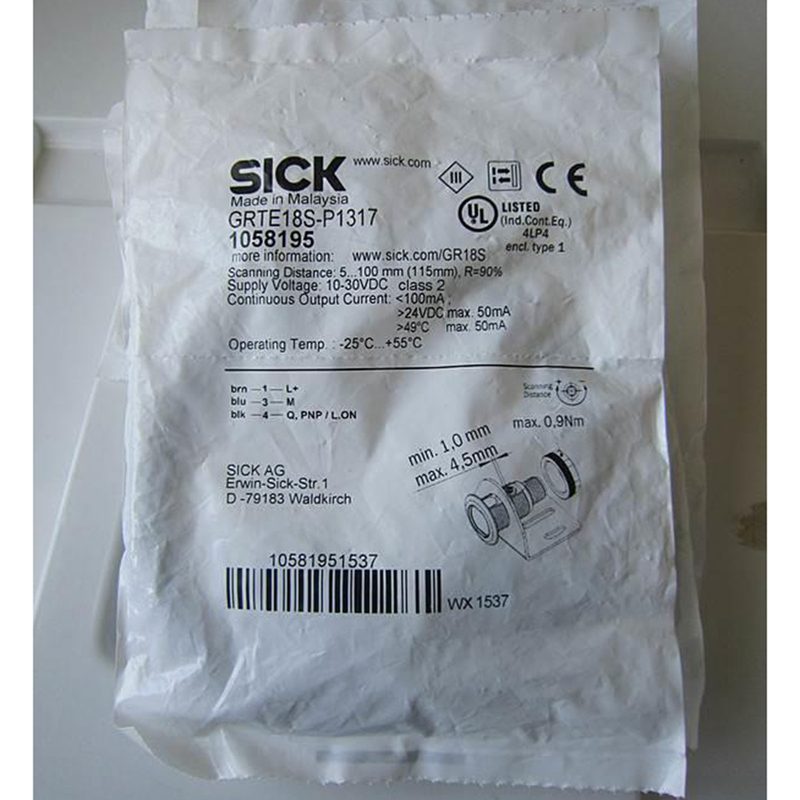 Фотоэлектрический датчик SICK GRTE18S-P1317
