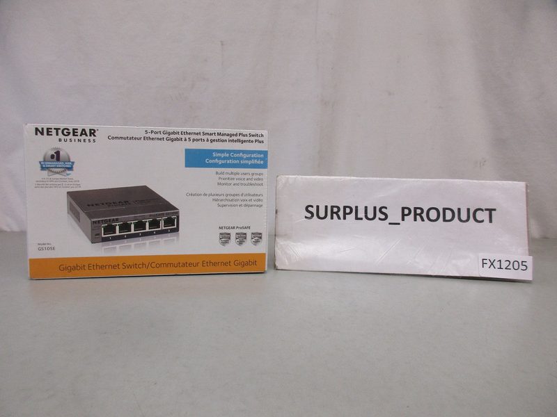 Коммутатор Netgear GS105E-200NAS