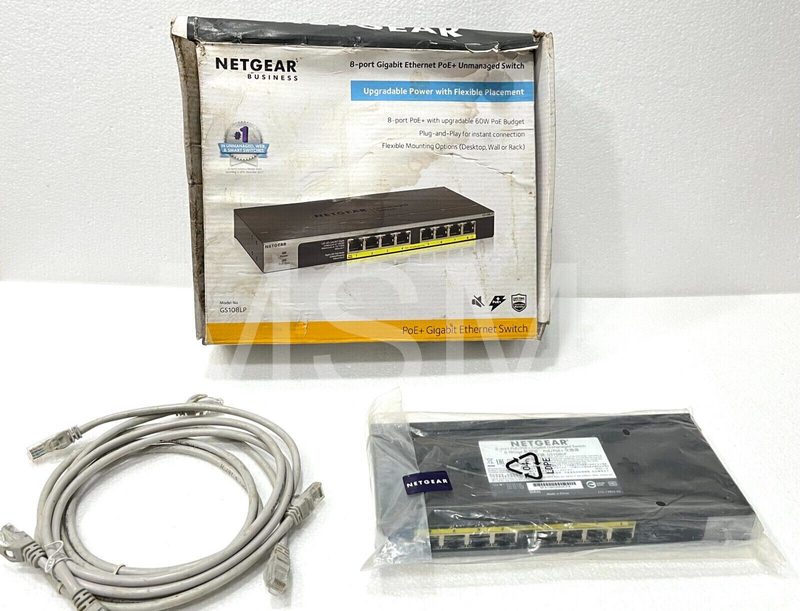 Коммутатор Netgear GS108LP-100NIS
