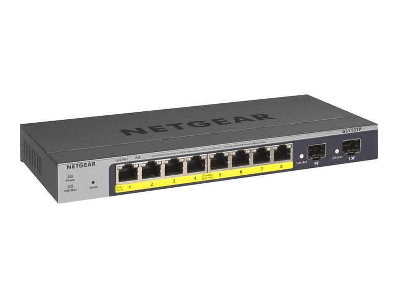 Коммутатор Netgear GS110TP-300EUS