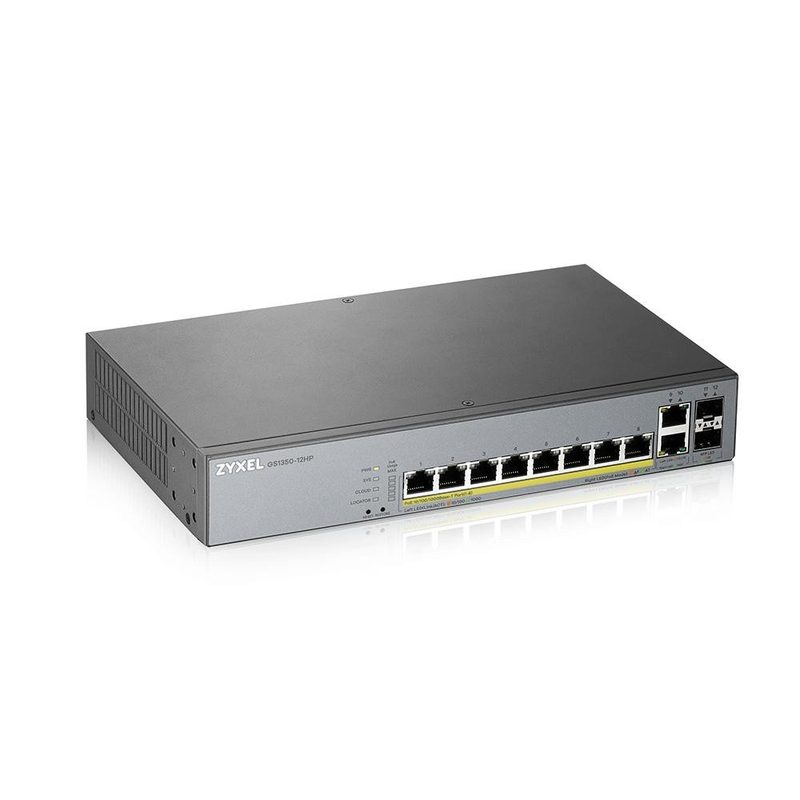 Коммутатор Zyxel GS1350-12HP-EU0101F