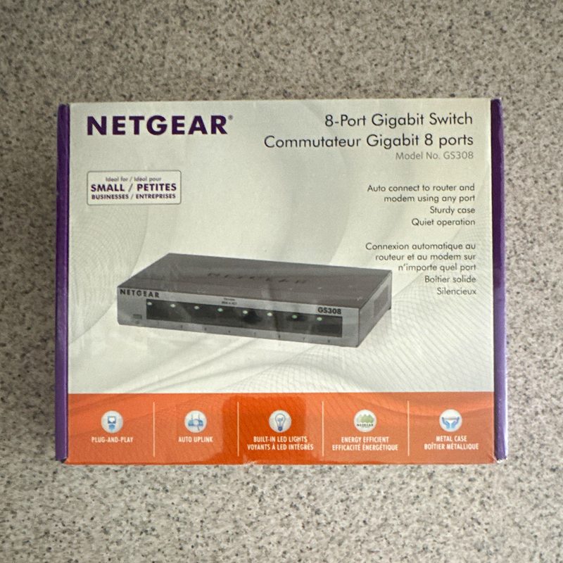 Коммутатор Netgear GS308-100PAS