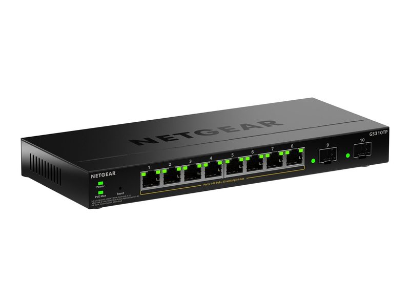 Коммутатор Netgear GS310TP-200EUS