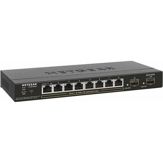 Коммутатор Netgear GS310TP-200NAS