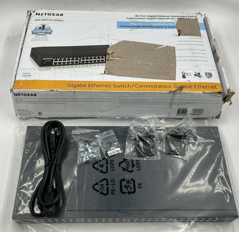 Коммутатор Netgear GS348-100NAS