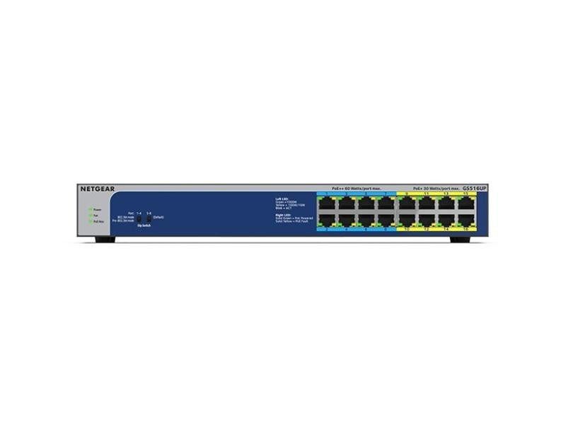 Коммутатор Netgear GS516UP-100NAS