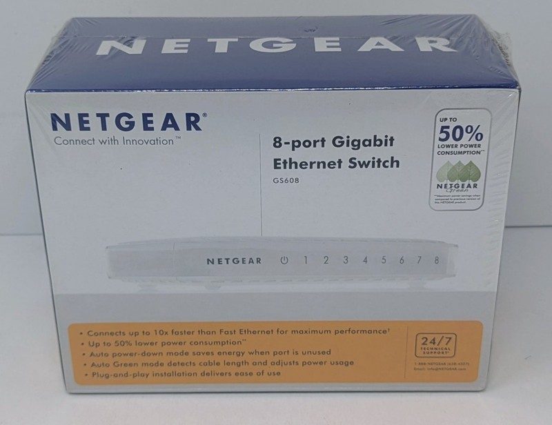 Коммутатор Netgear GS608