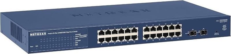Коммутатор Netgear GS724T-300NAS