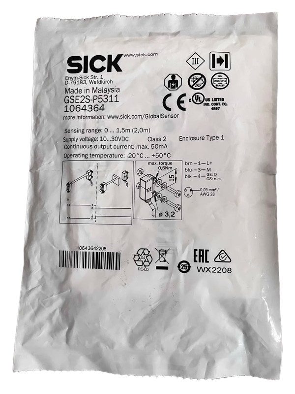 Фотоэлектрический датчик SICK GSE2S-P5311