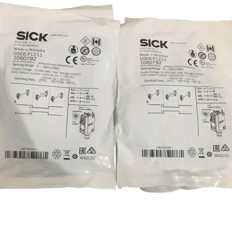 Фотоэлектрический датчик SICK GSE6-P1211