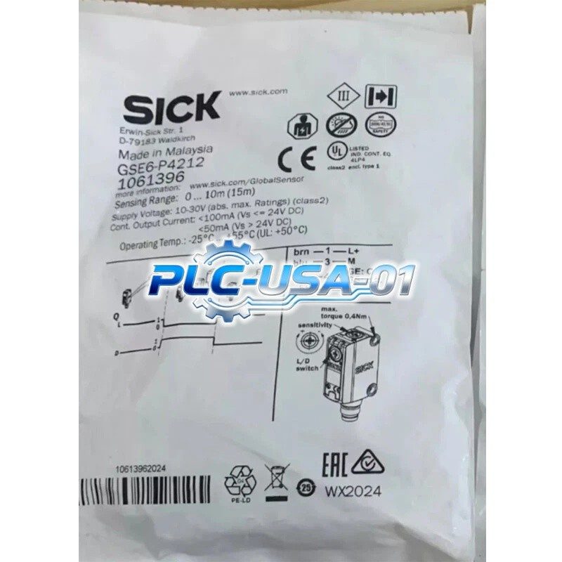 Фотоэлектрический датчик SICK GSE6-P4212