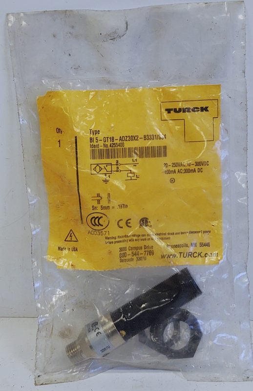 Датчик приближения Turck GT18-ADZ30X2-B3331/S34