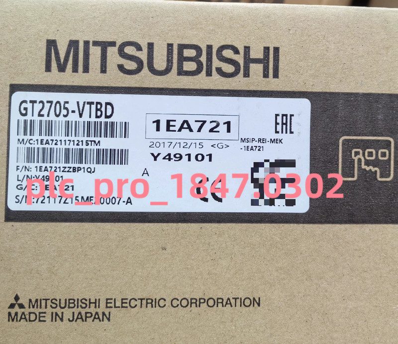 Панель оператора Mitsubishi GT2705-VTBD