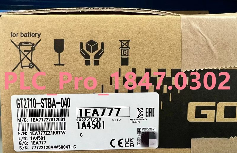 Панель оператора Mitsubishi GT2710-STBA-040