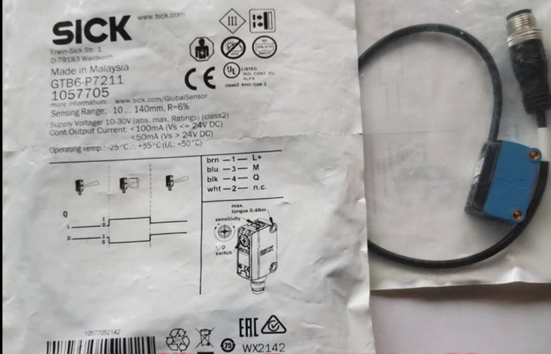 Фотоэлектрический датчик SICK GTB6-P7211