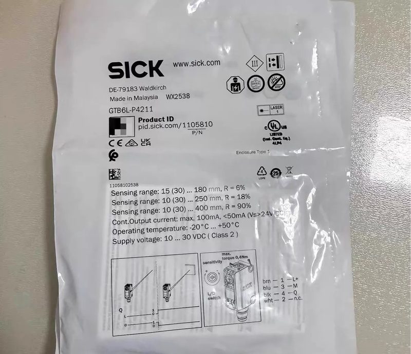 Фотоэлектрический датчик SICK GTB6L-P4211