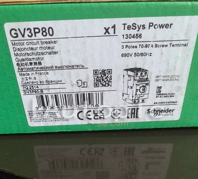 Автоматический выключатель Schneider GV3P80
