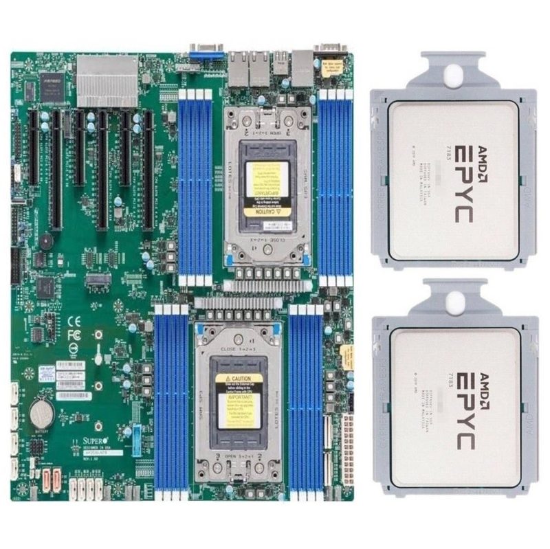 Сервер Supermicro H12DSI-NT6