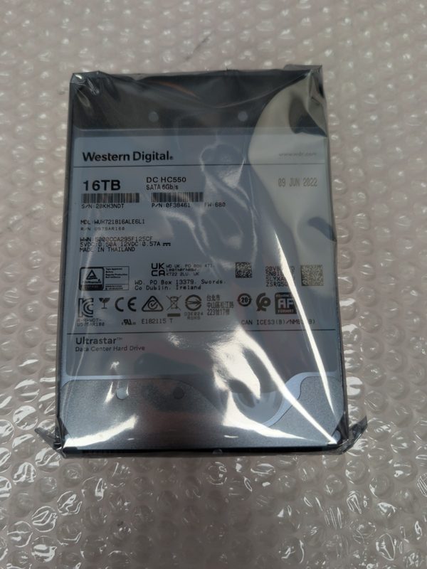 Жёсткий диск Western Digital HC550