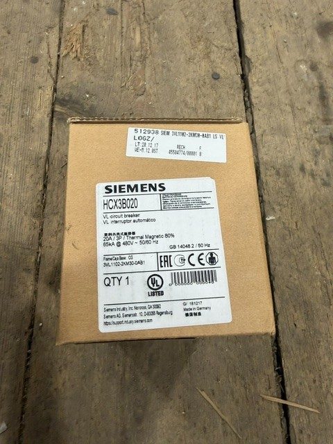 Автоматический выключатель Siemens HCX3B020