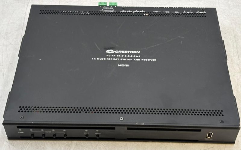Видеокоммутатор Crestron HD-RX-4K-410-C-E-SW4