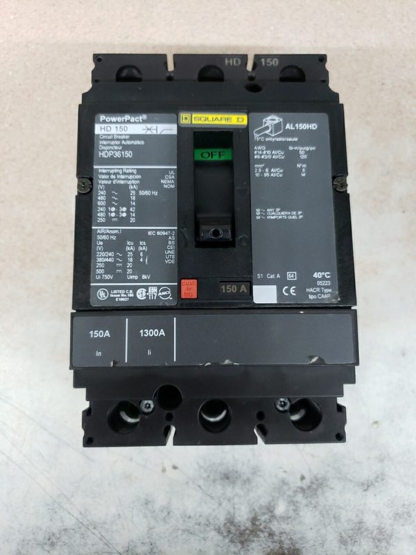 Автоматический выключатель HDP36150