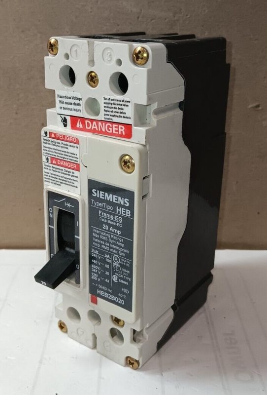 Автоматический выключатель Siemens HEB2B020