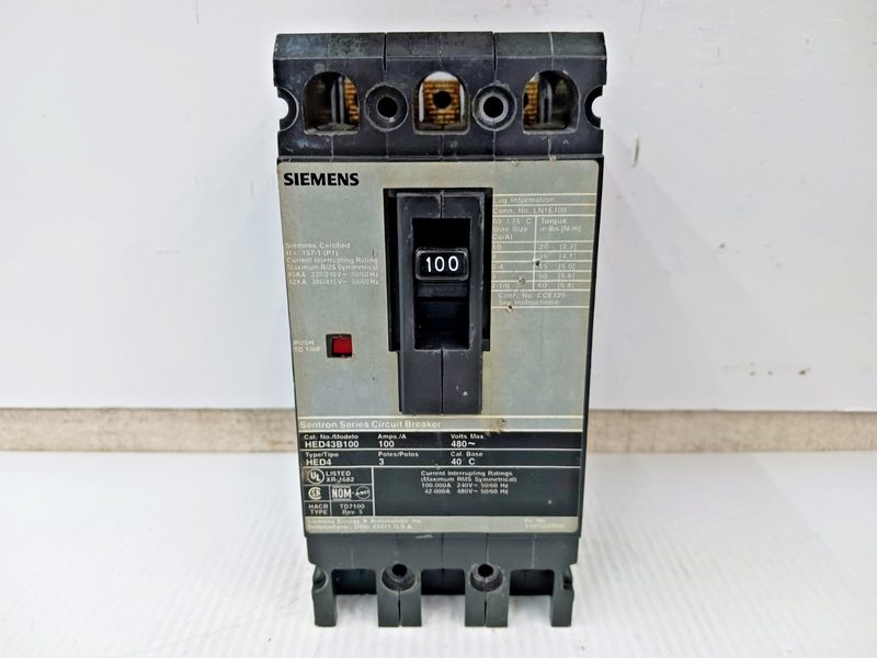 Автоматический выключатель Siemens HED43B100