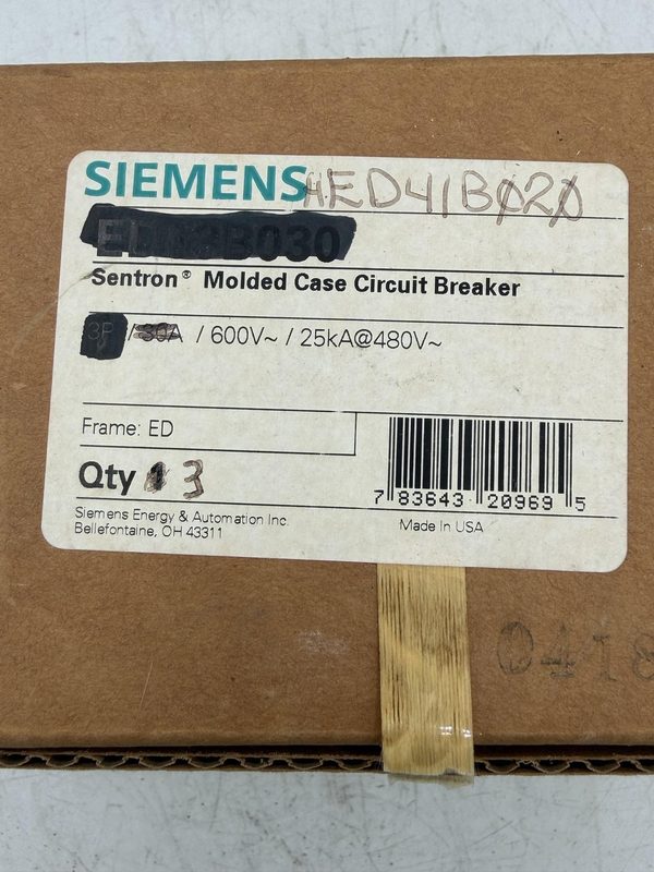 Автоматический выключатель Siemens HED4B120