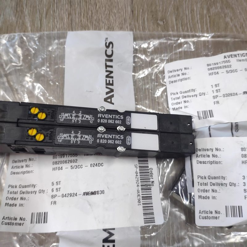 Электромагнитный клапан Aventics HF04-5/3CC-024DC
