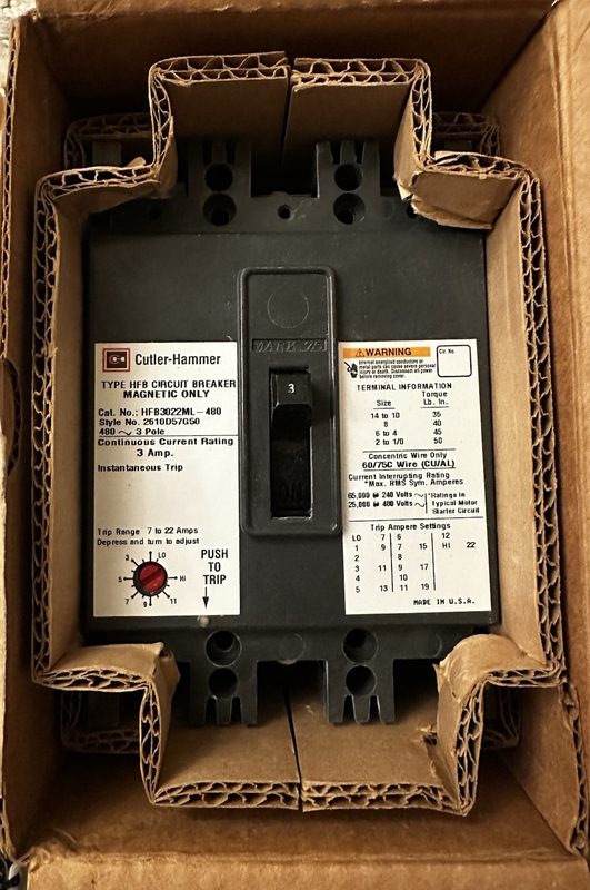 Автоматический выключатель Eaton HFB3022ML