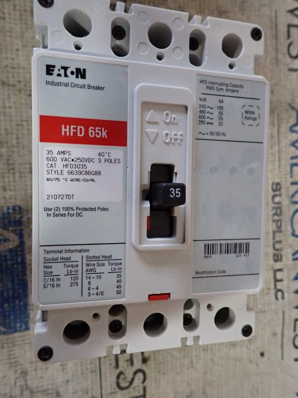 Автоматический выключатель Eaton HFD3035