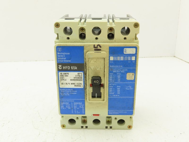 Автоматический выключатель Eaton HFD3040