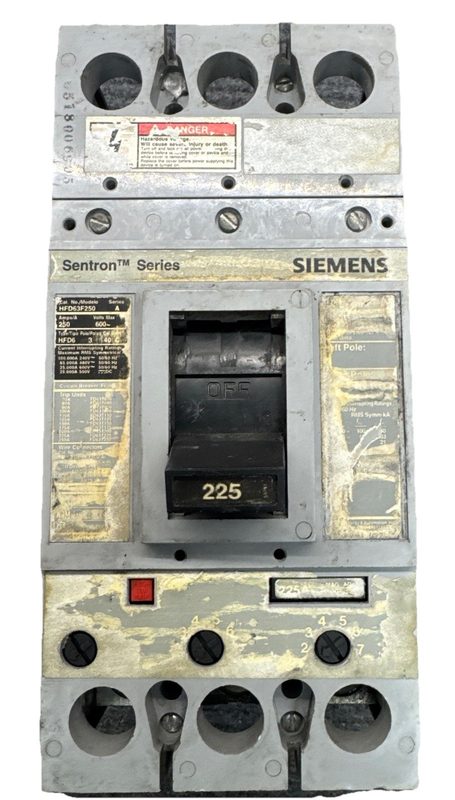 Автоматический выключатель Siemens HFD63F250