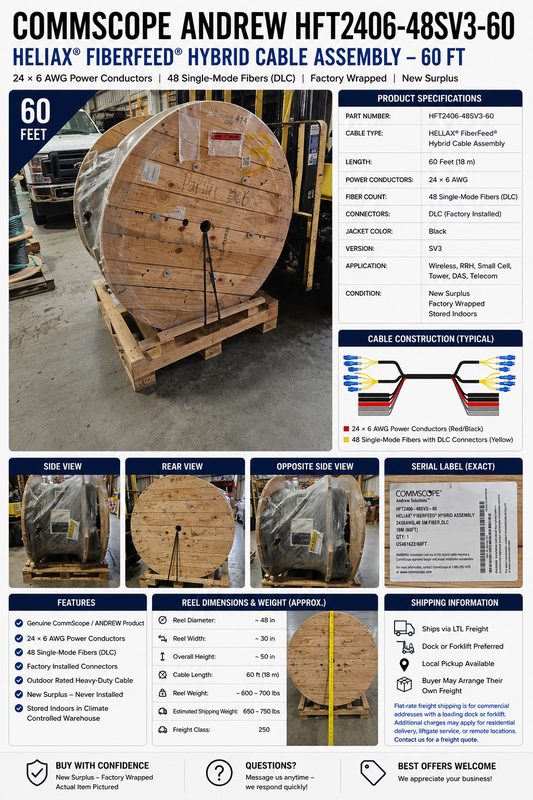 Кабель CommScope HFT2406-48SV3-60