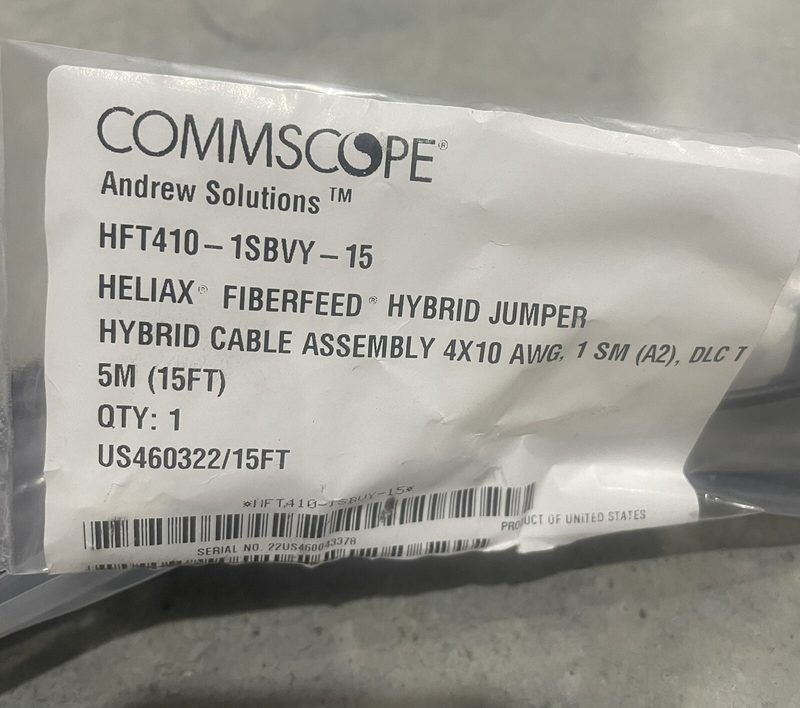 Кабель CommScope HFT410-1SBVY-15