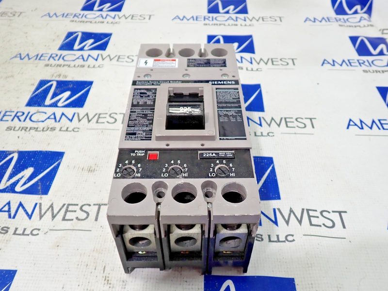 Автоматический выключатель Siemens HFXD63B225