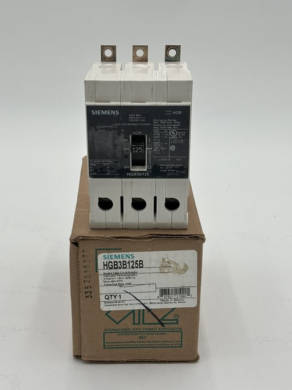 Автоматический выключатель Siemens HGB3B0125