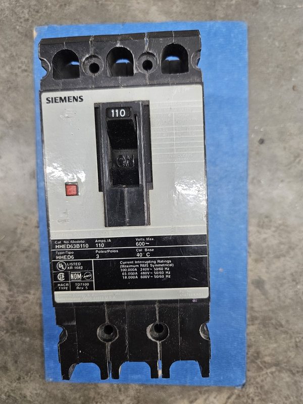 Автоматический выключатель Siemens HHED63B110