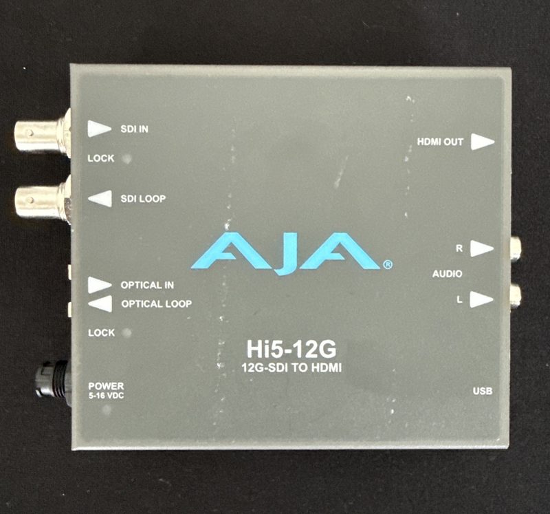Видеооборудование AJA HI5-12G