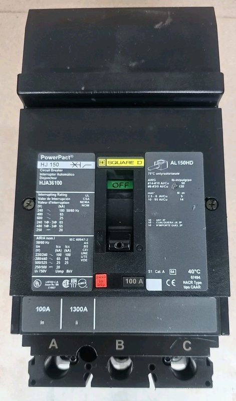 Автоматический выключатель HJA36100