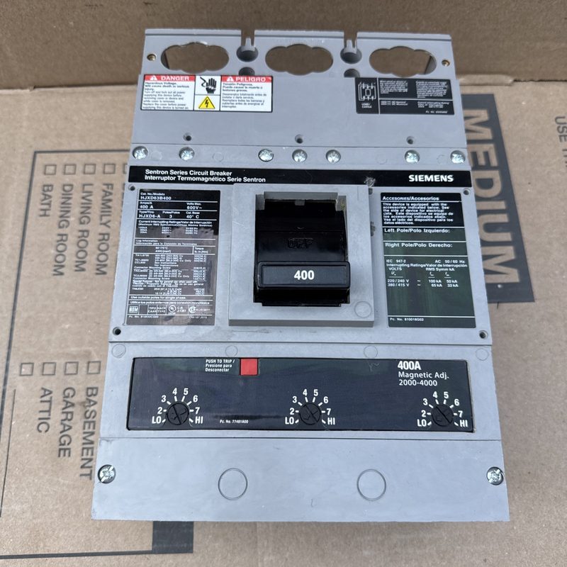 Автоматический выключатель Siemens HJXD63B400