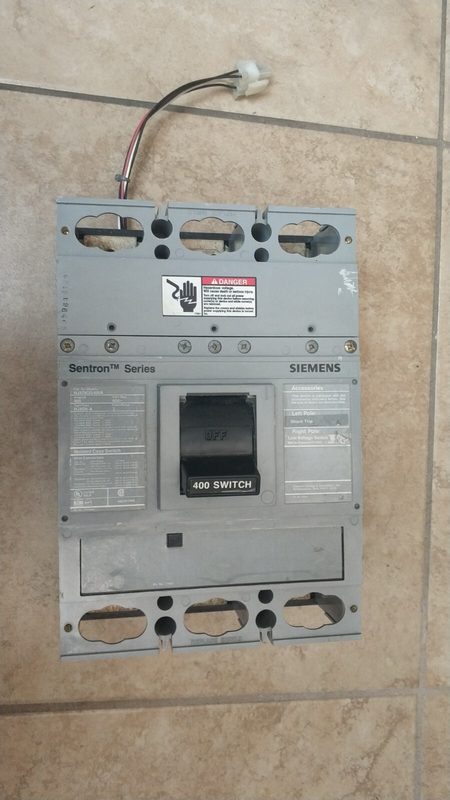 Автоматический выключатель Siemens HJXD63S400A