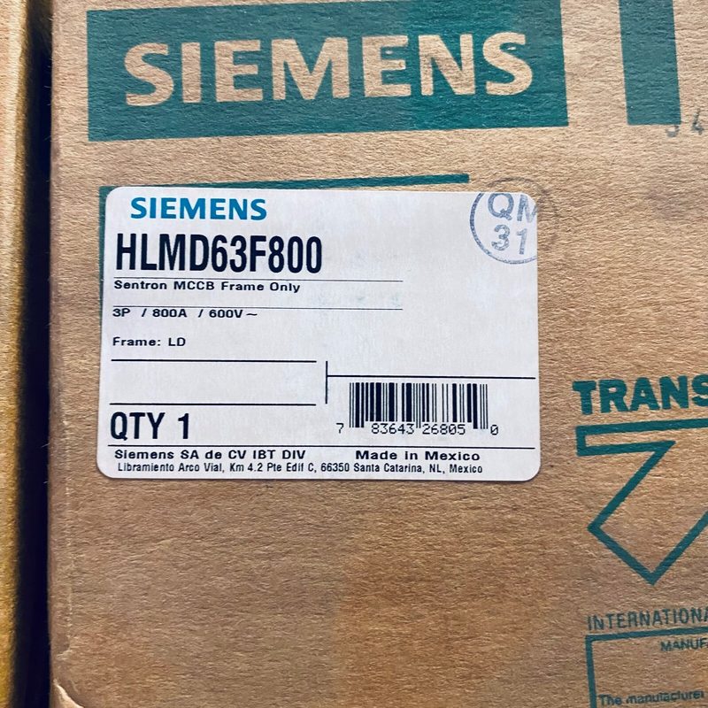 Автоматический выключатель Siemens HLMD63F800