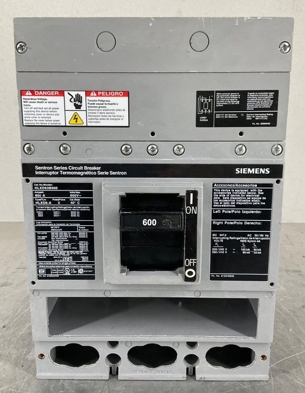 Автоматический выключатель Siemens HLXD63B600
