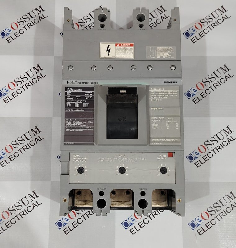 Автоматический выключатель Siemens HMD63M800H