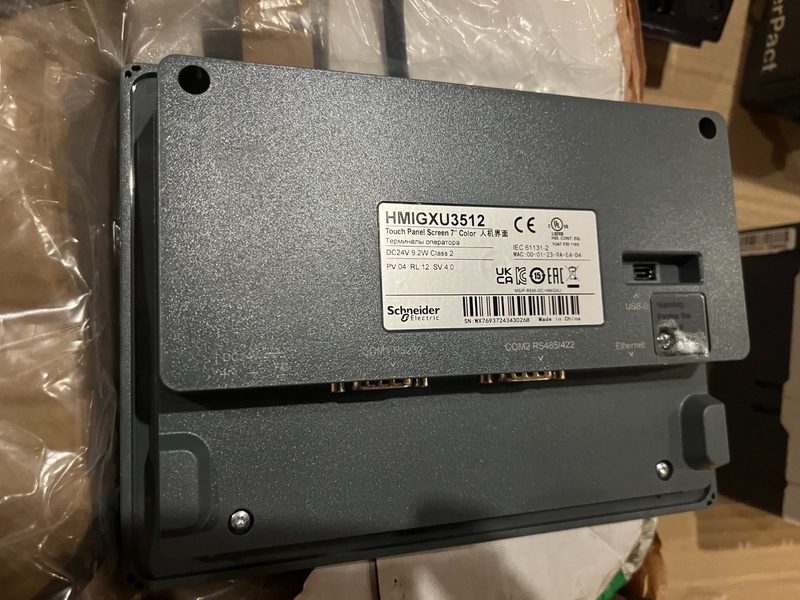 IIoT-устройство Schneider HMIGXU3512