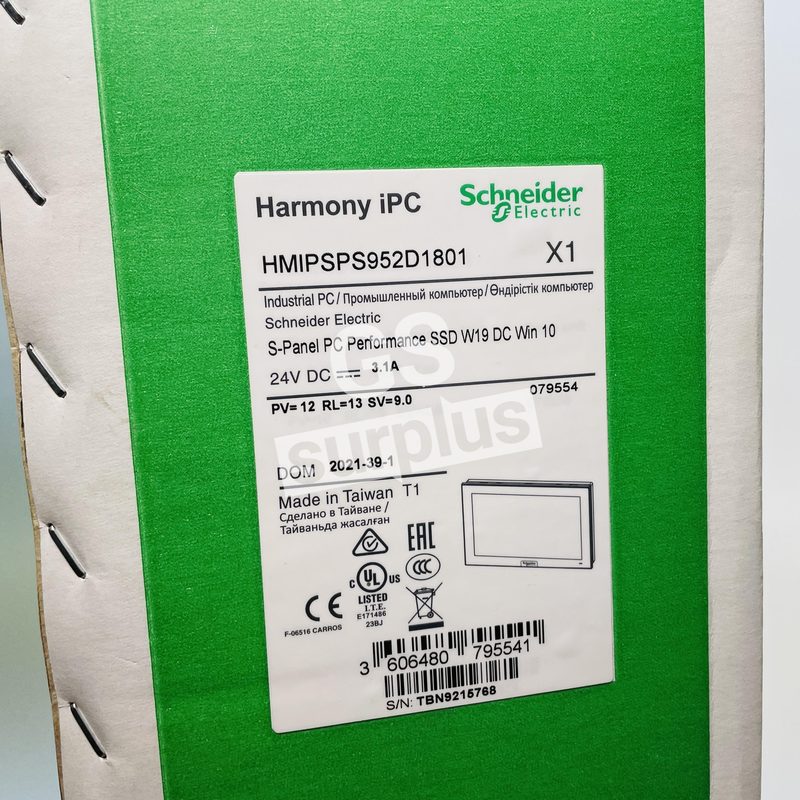 Промышленный компьютер Schneider HMIPSPS952D1801