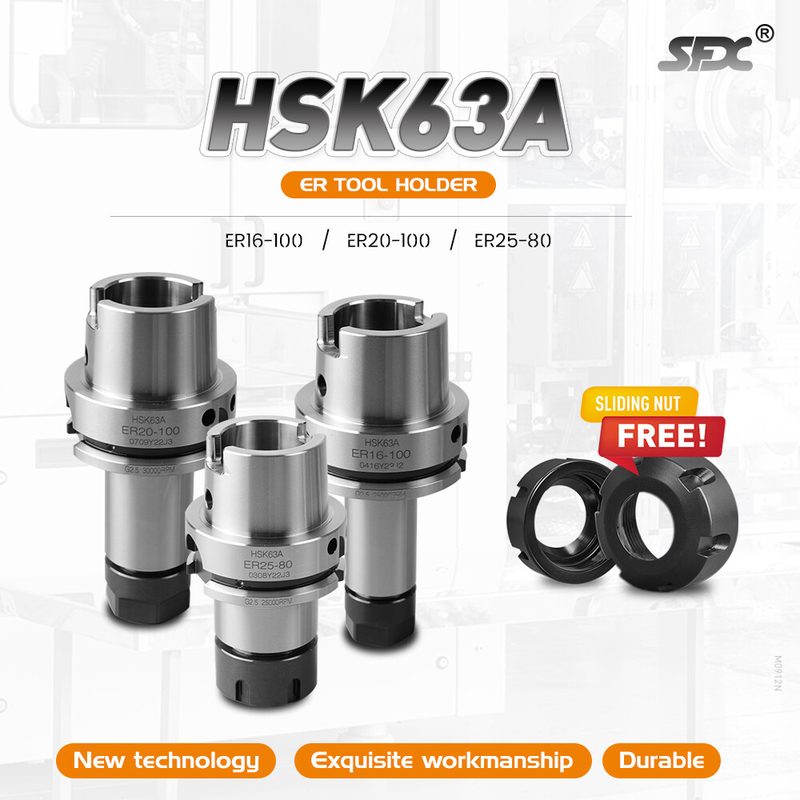 Патрон HSK63A-ER32-100MM