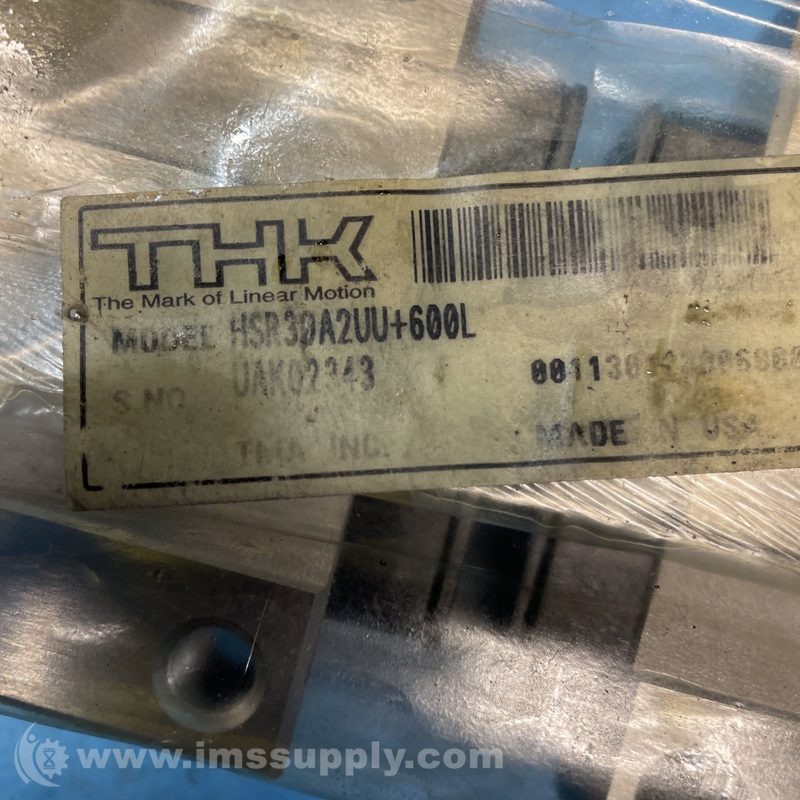 Линейная направляющая HSR30A2UU+600L